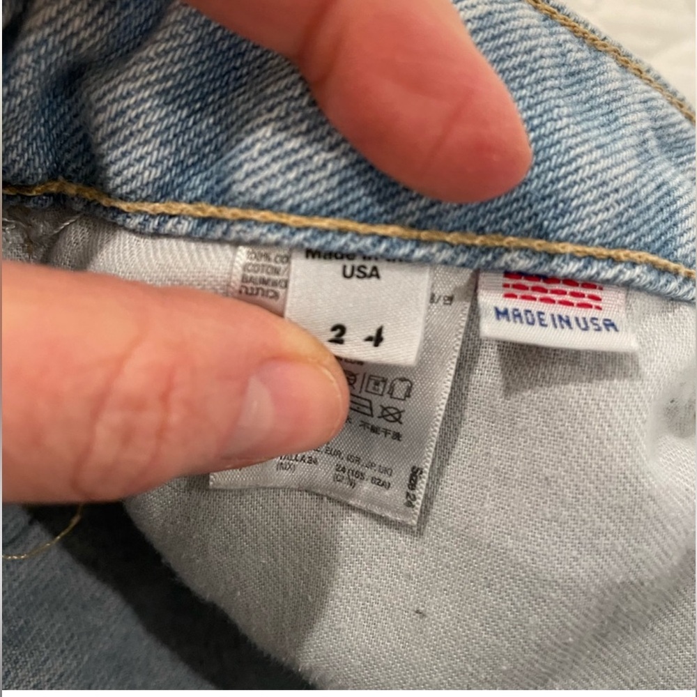 American Apparel Jean Shorts Size 24